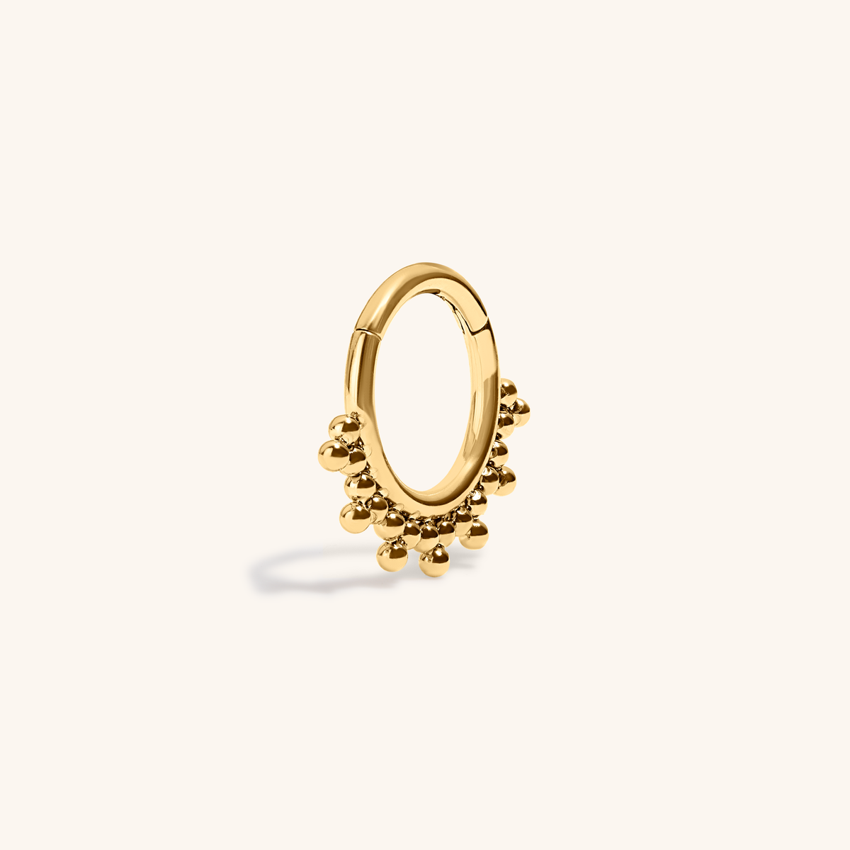 Siren Cartilage Hoop (Titanium - Gold)