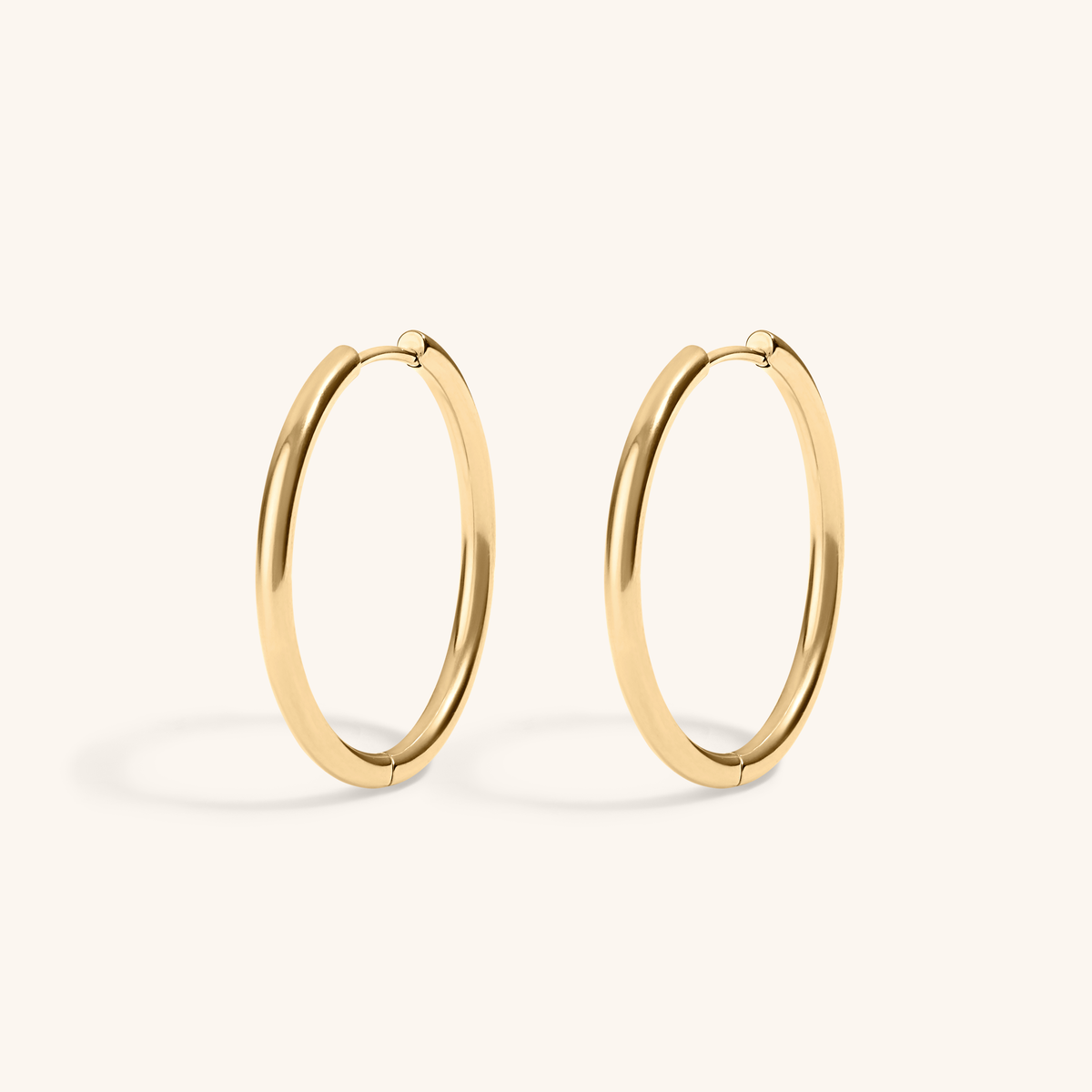 Classic Hoops, 25mm (Gold)
