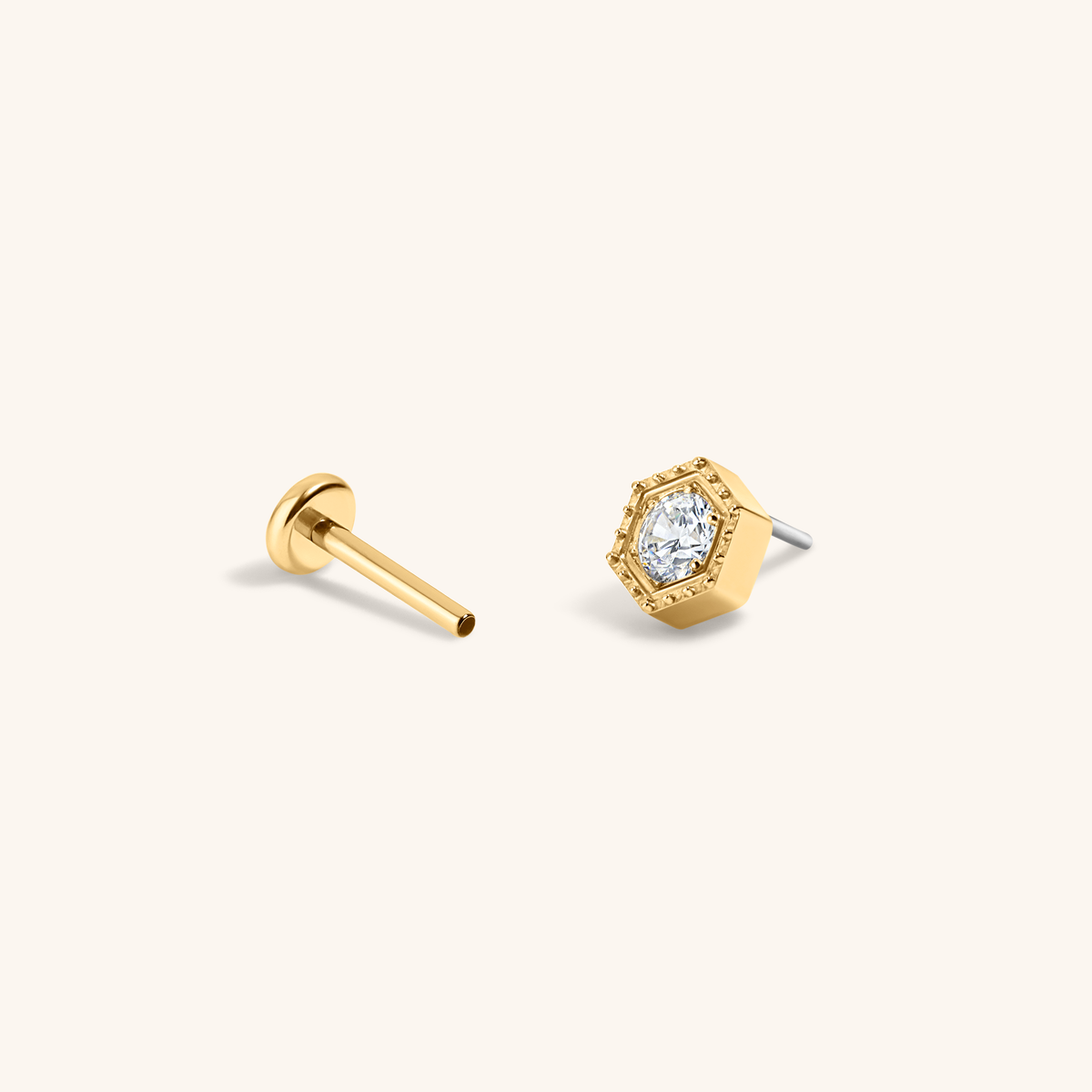 Deco Nap Earrings (Gold)