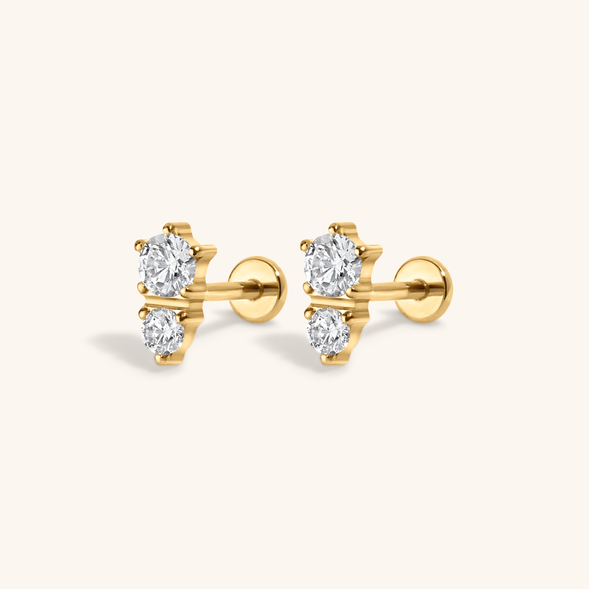 Gaia Nap Earrings (Gold)