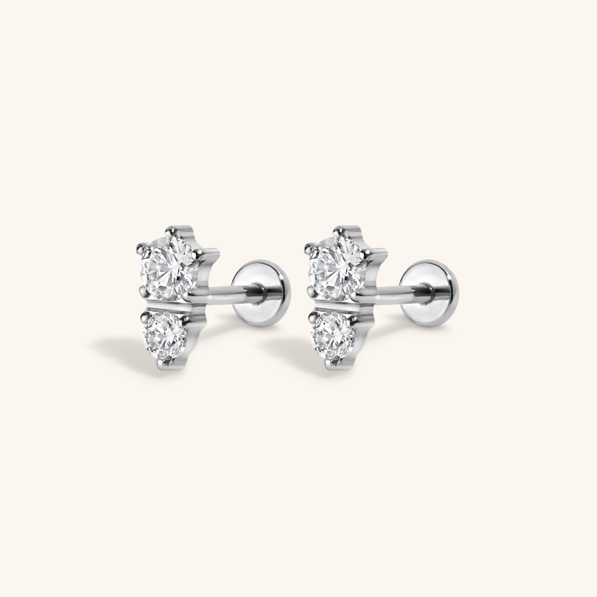 Gaia Nap Earrings (Silver)