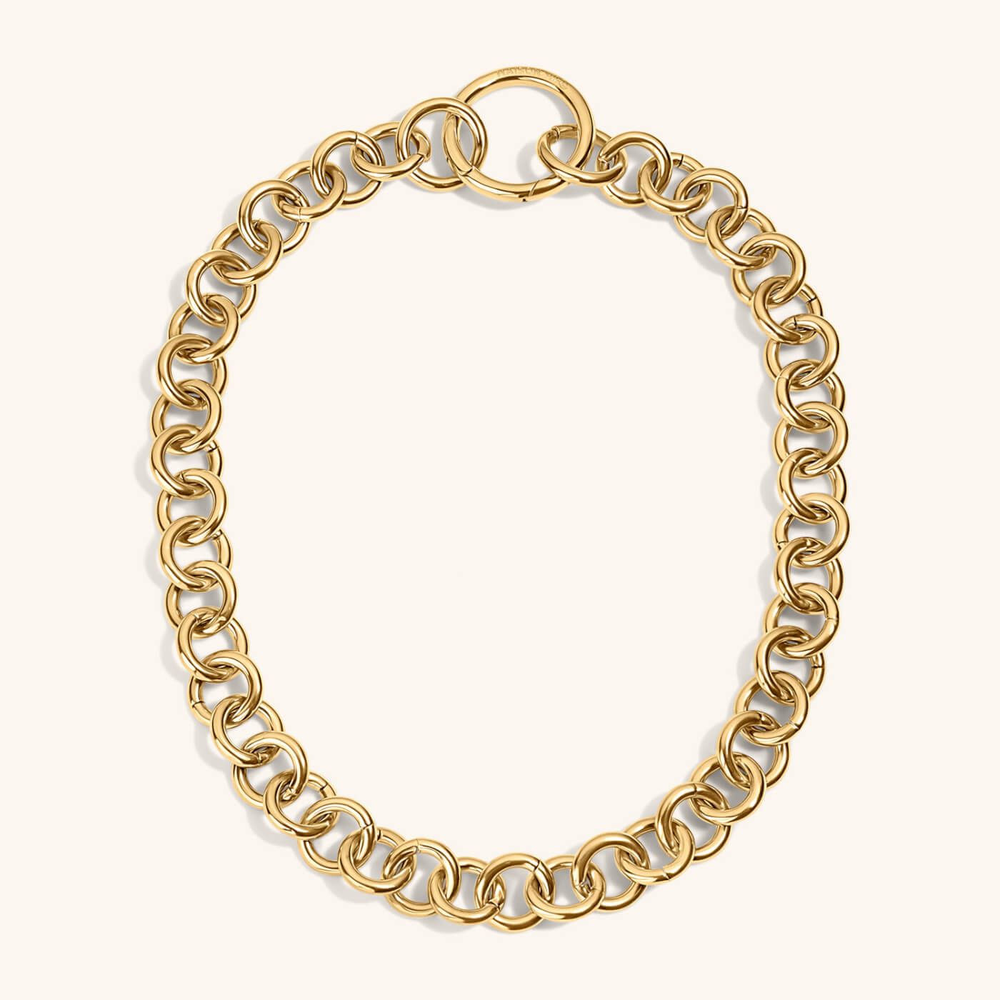 Bubble Necklace, Gold / 17