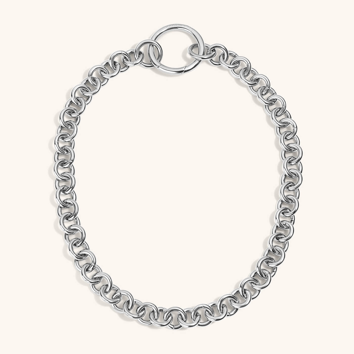 Baby Bubble Necklace (Silver)