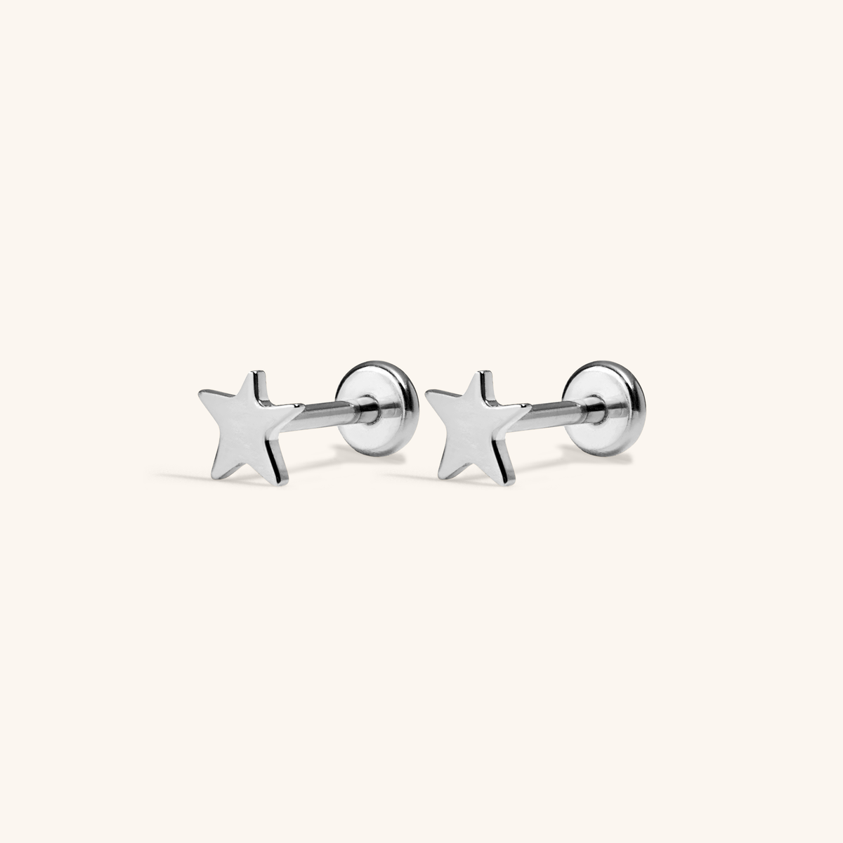 Star Nap Earrings (Silver)