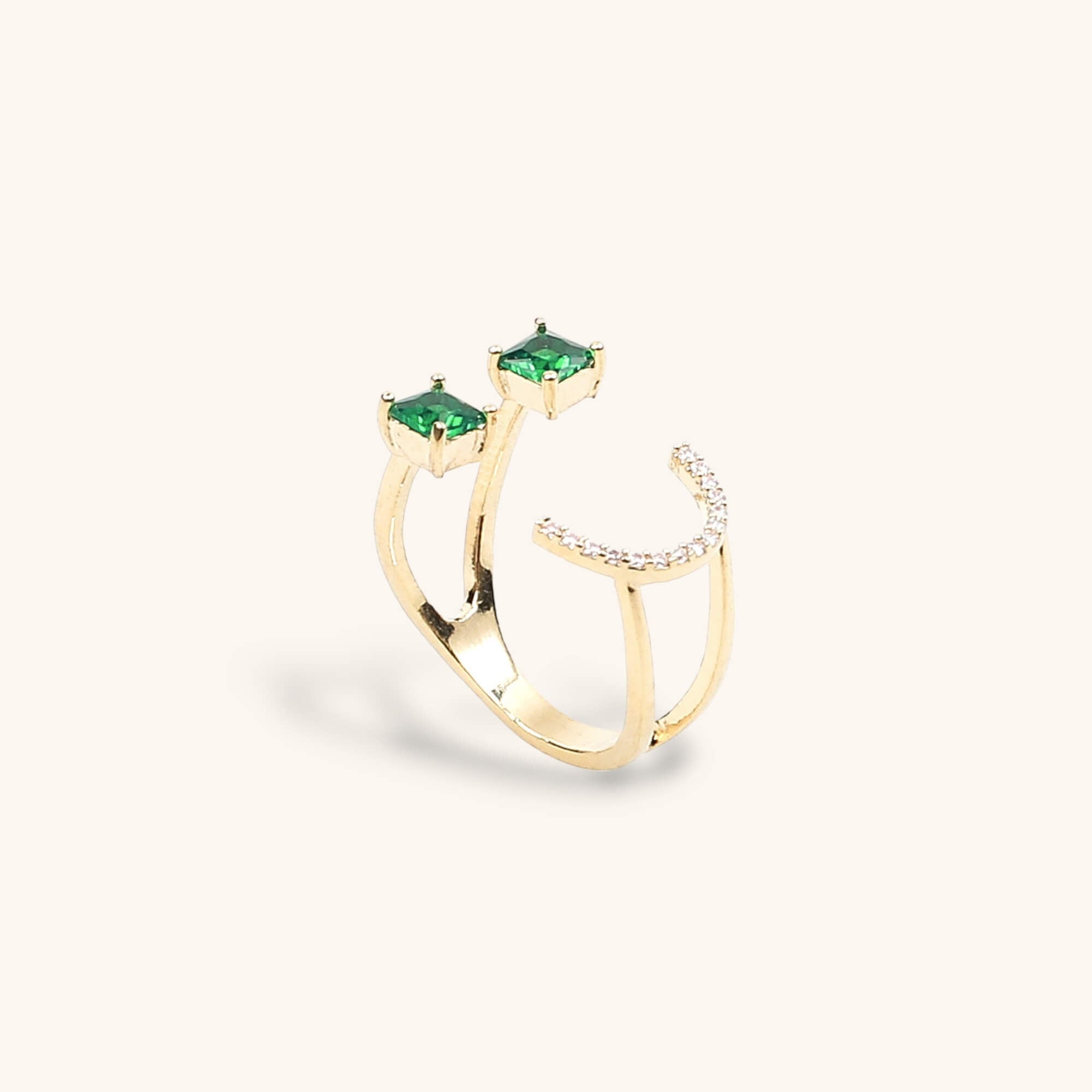 Classic Emoji Ring (Green)