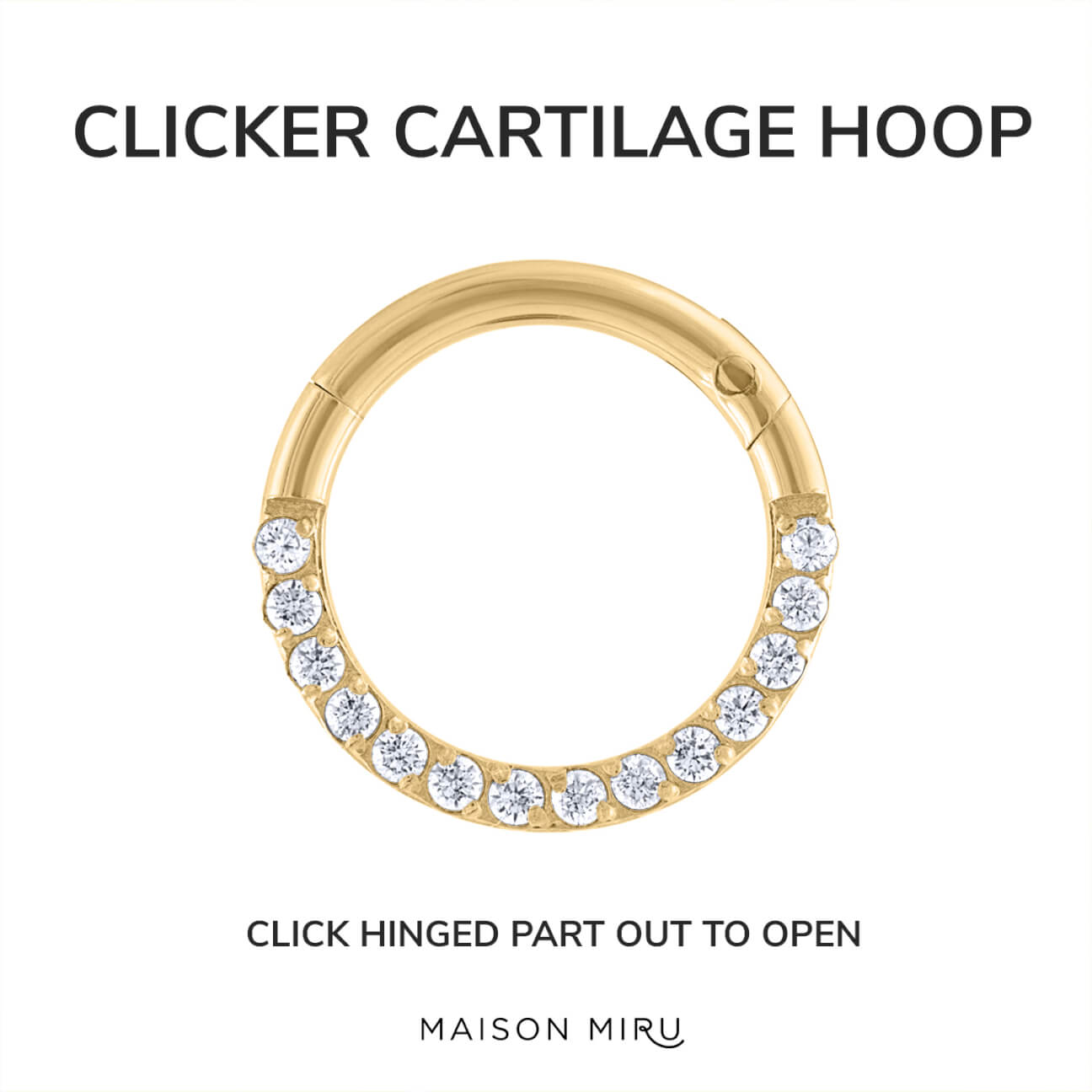 Clicker Cartilage Hoop