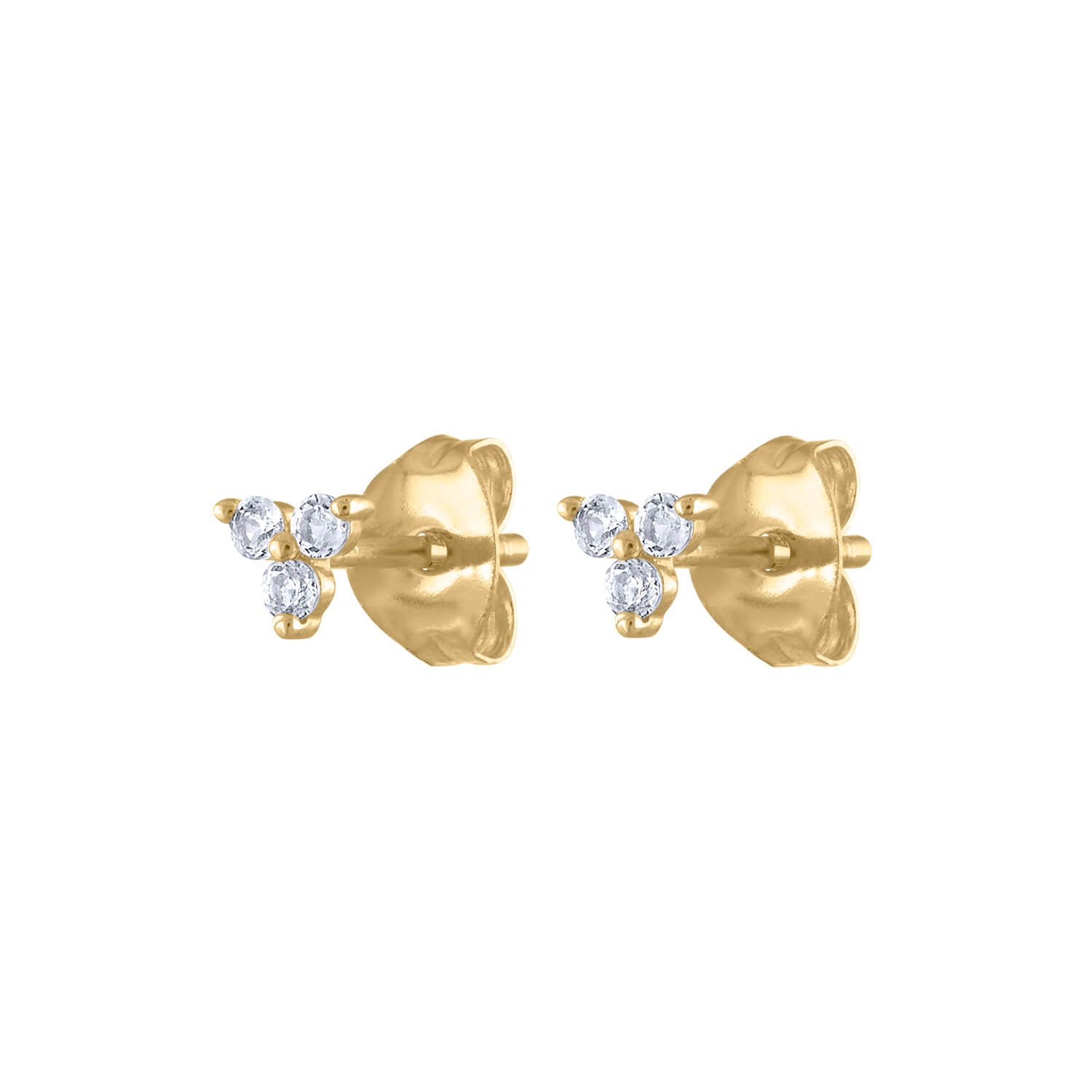 Mini Crystal Trinity Studs