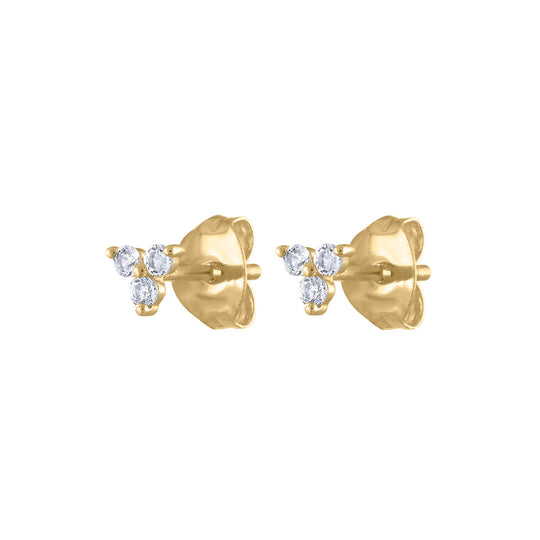 Mini Crystal Trinity Studs