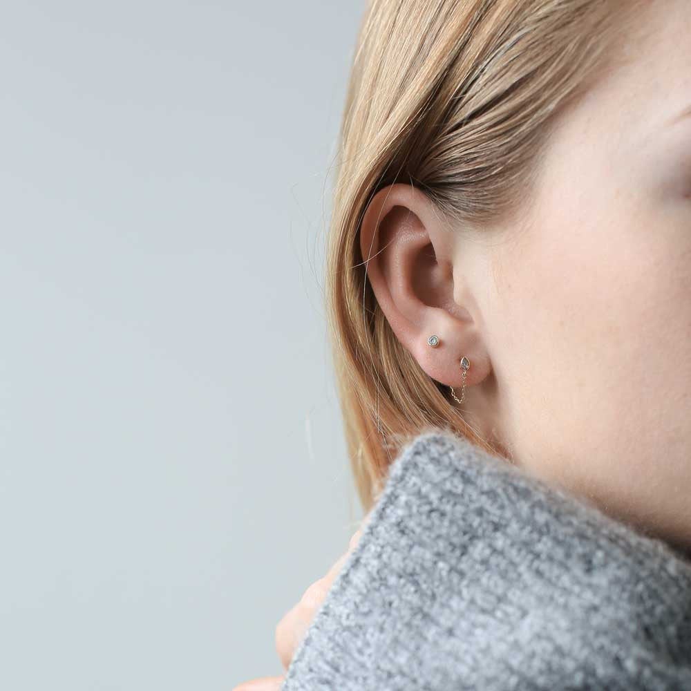 Review: Maison Miru Tiny Crystal Stud Earrings