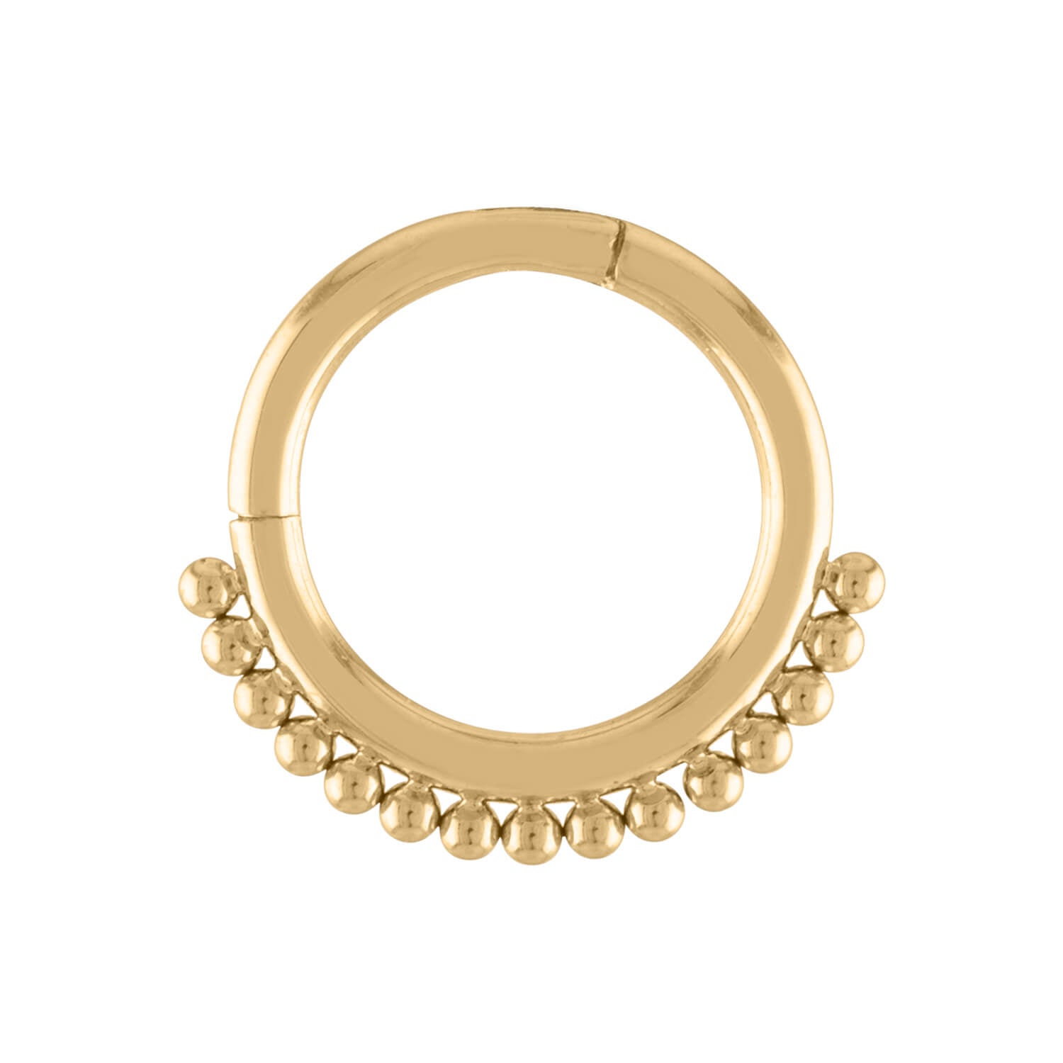 Goddess Cartilage Hoop in Gold