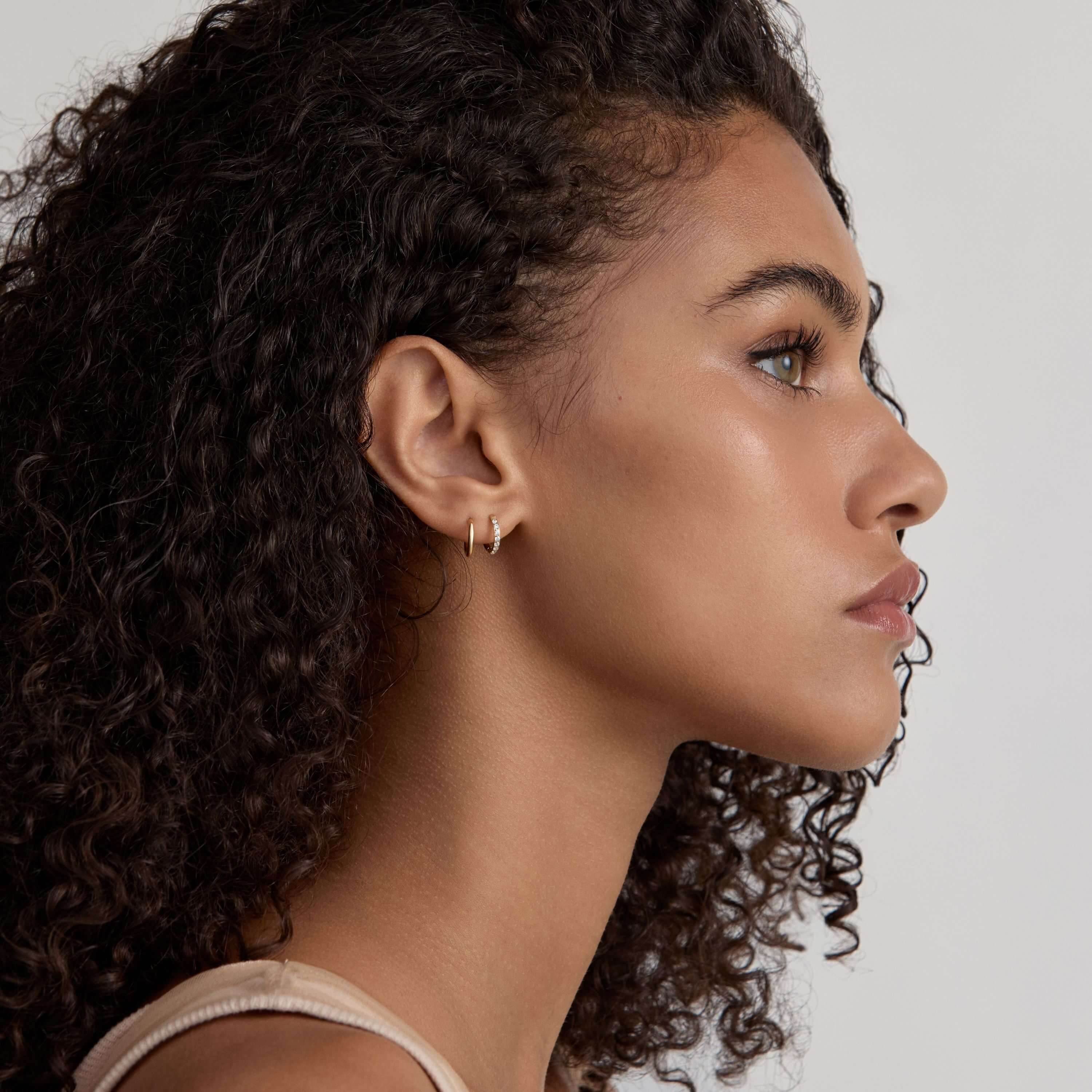 Everyday Hoop Duo on Model