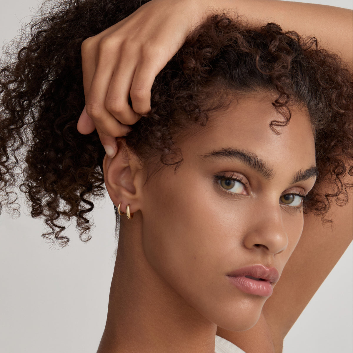 Bold Huggie Hoops, 12mm