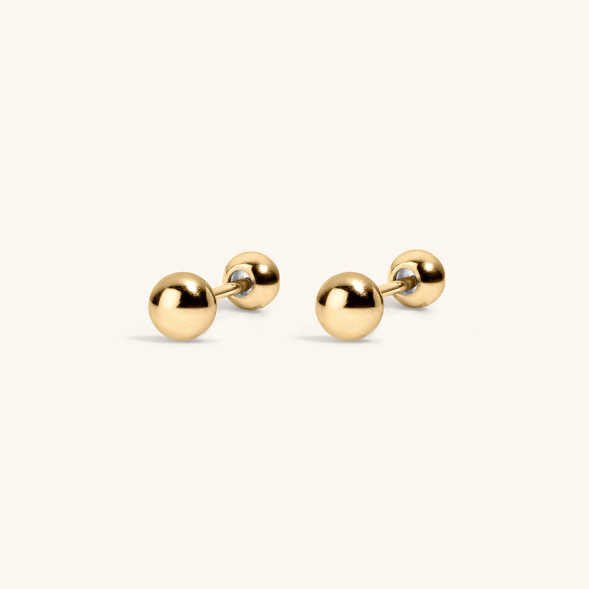 Sphere Studs (Gold)