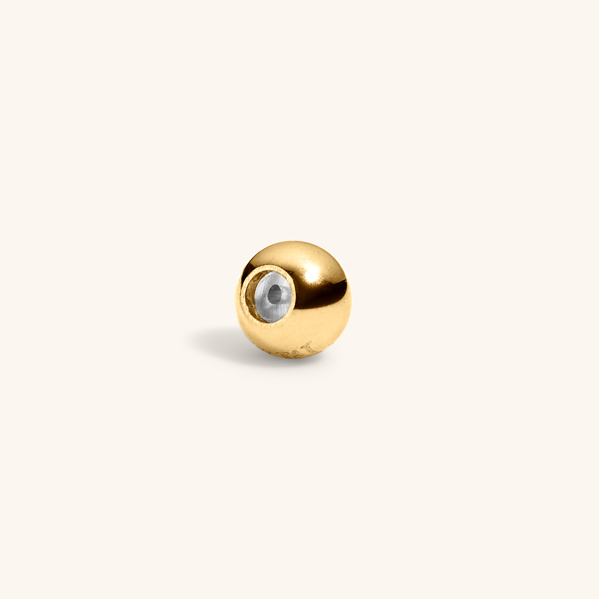 Sphere Backing in Gold