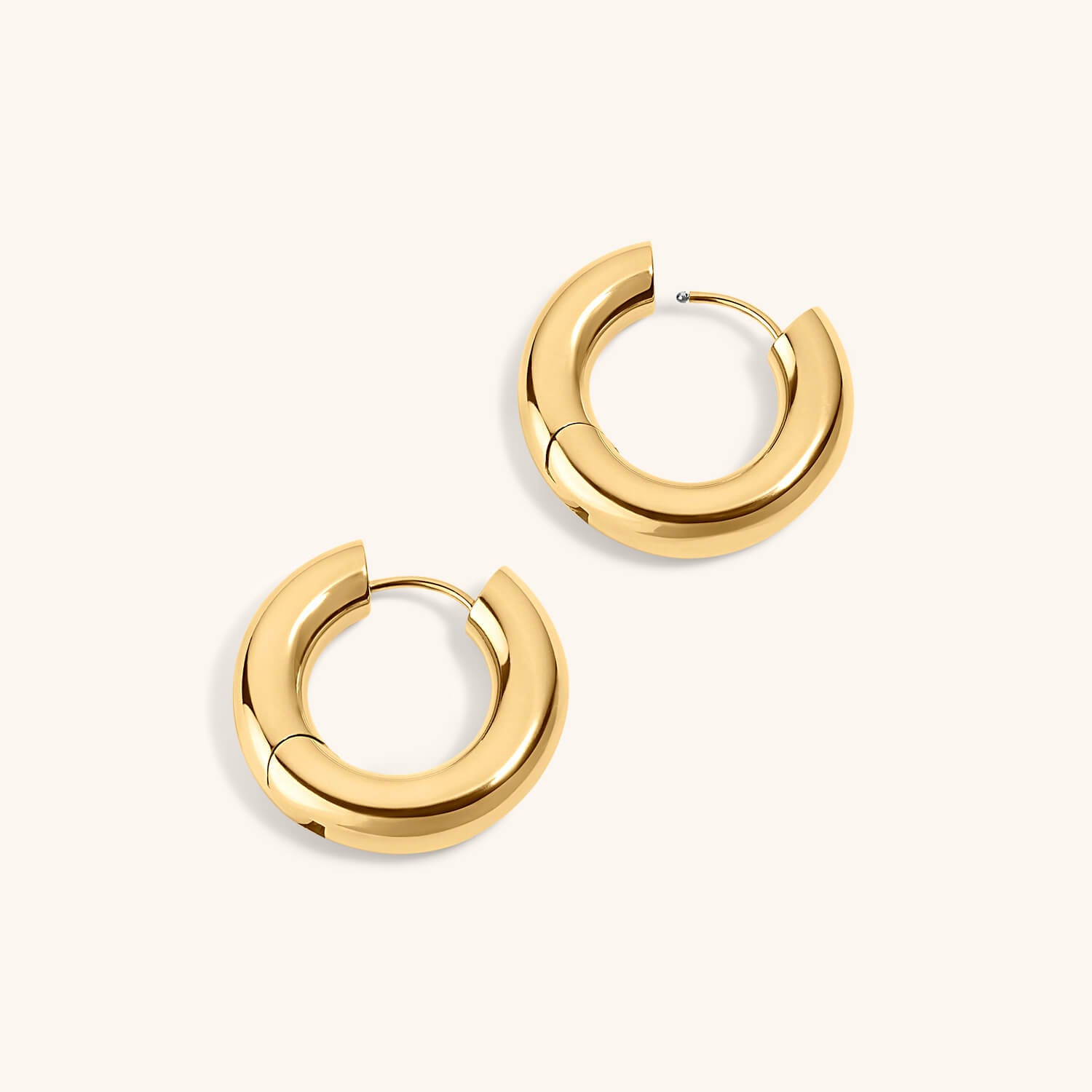 Mini Every Body Hoops in Gold