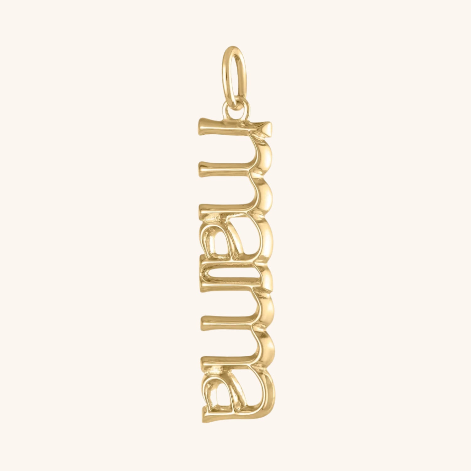 Mama Charm in Gold Vermeil