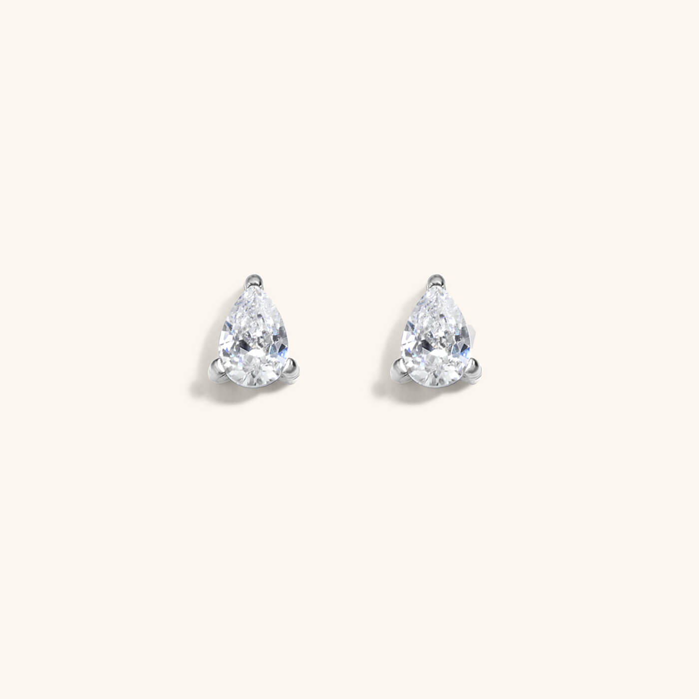 Celestial Pear Nap Earrings (Silver)