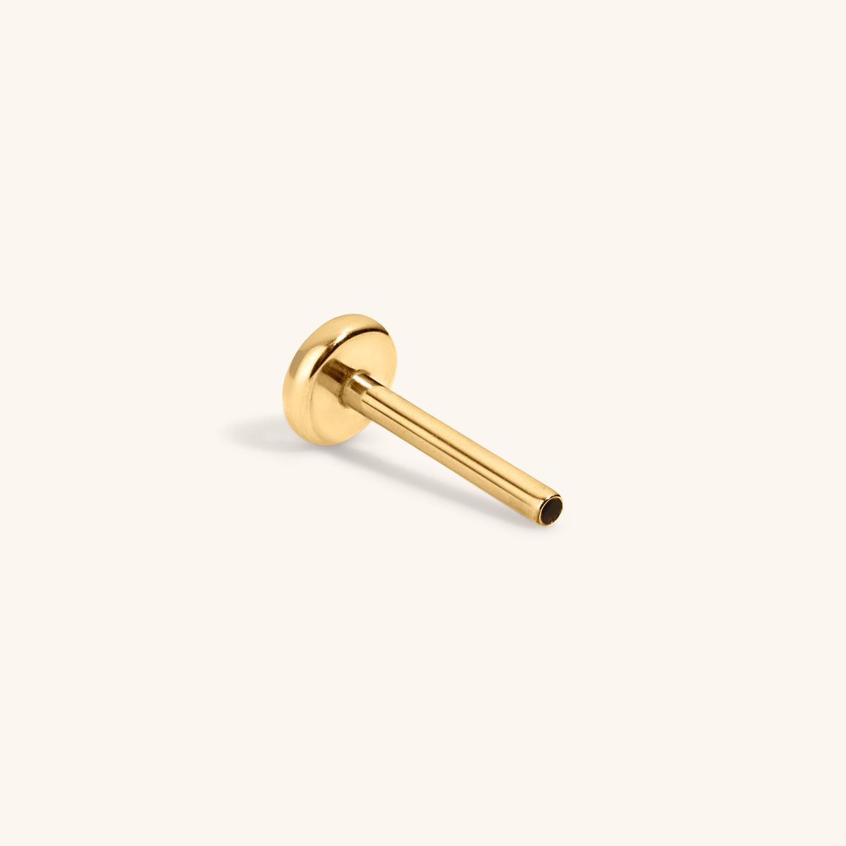 Push Pin Replacement Flat Back Post (Titanium - Gold)