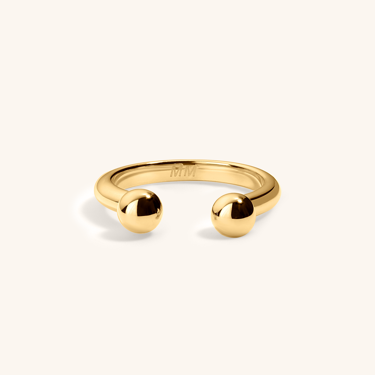 Floating Orb Ring II (Gold)