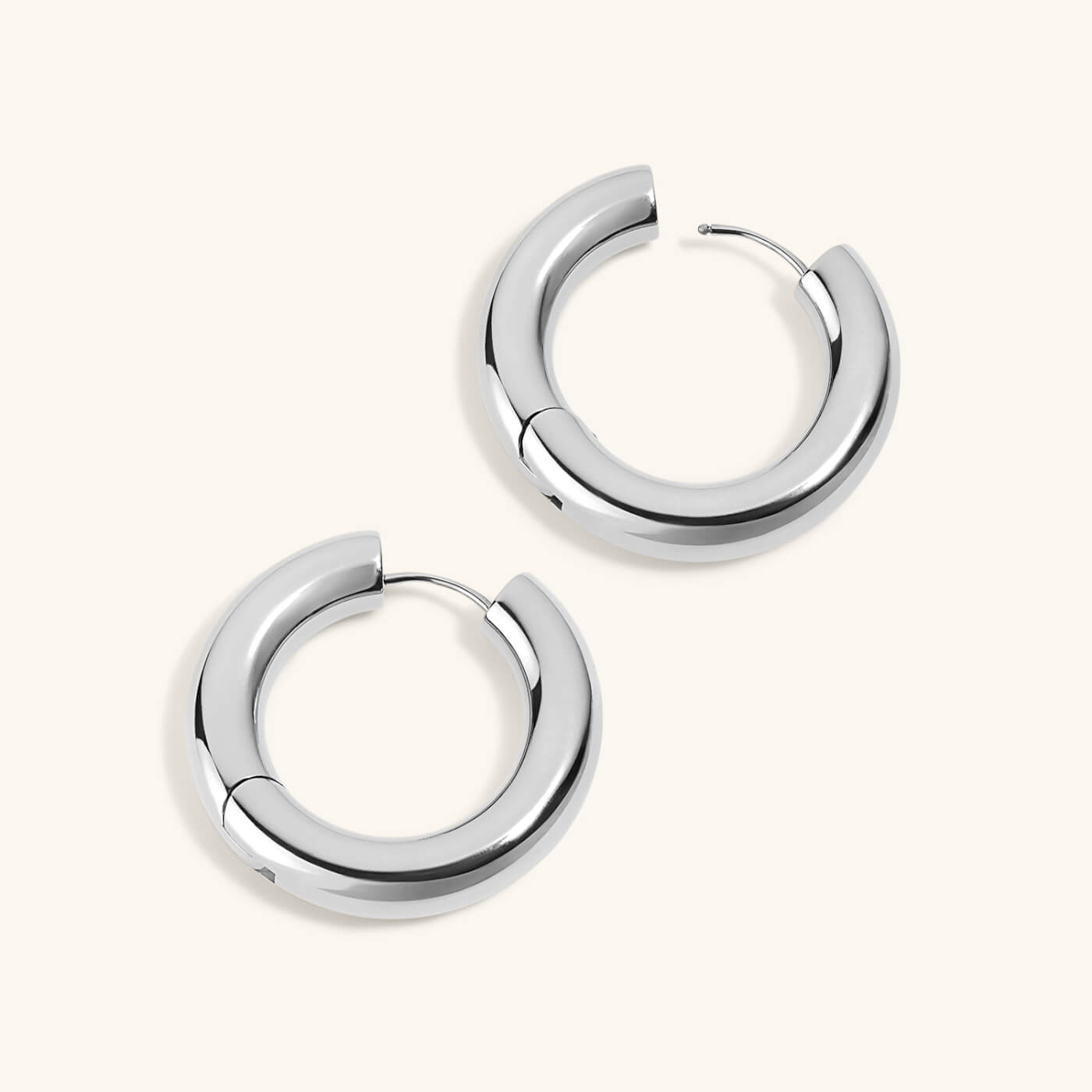 Every Body Hoops in Silver