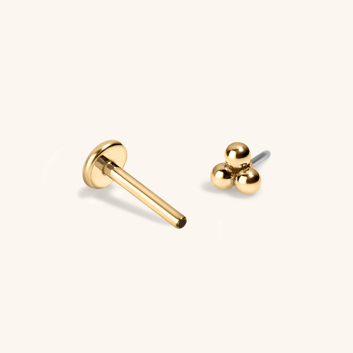 Trinity Nap Earrings (Gold)