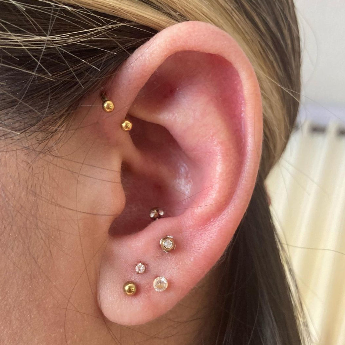 Anti-Tragus piercing inspiration - unique jewelry styles