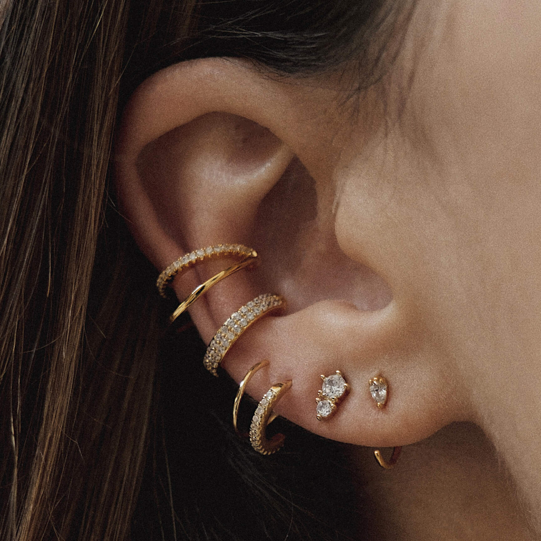 Ear party inspiration - White Ocean