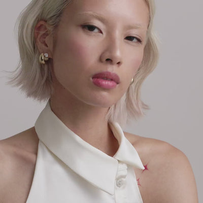 Everyday Icons Duo in Gold on Model Video