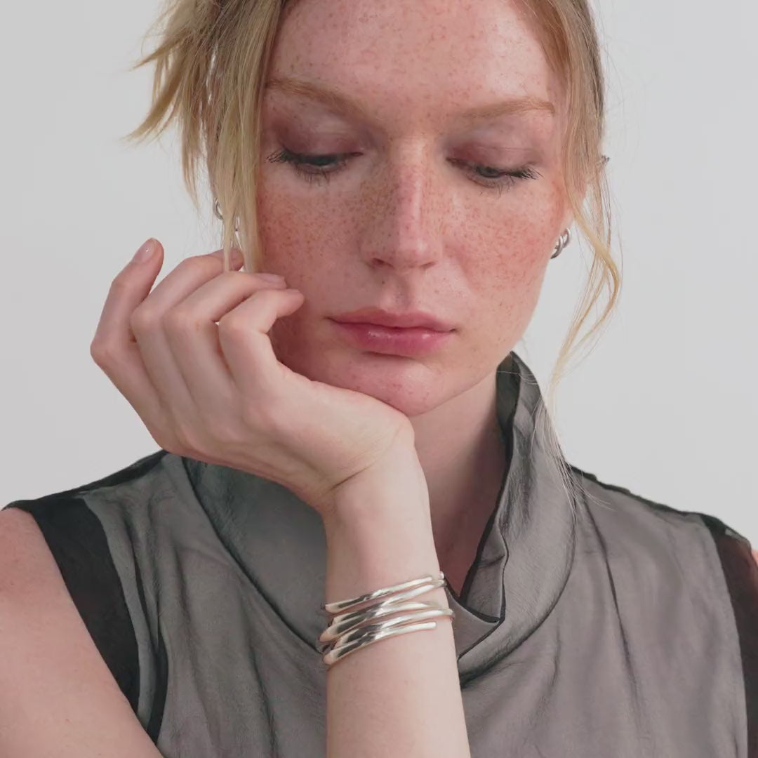 Echo Fine Cuff on Model Video