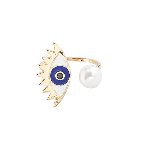 Evil Eye Ring in Blue