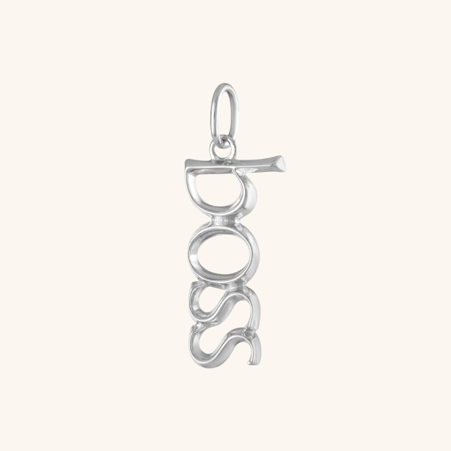 Boss Charm (Sterling Silver)