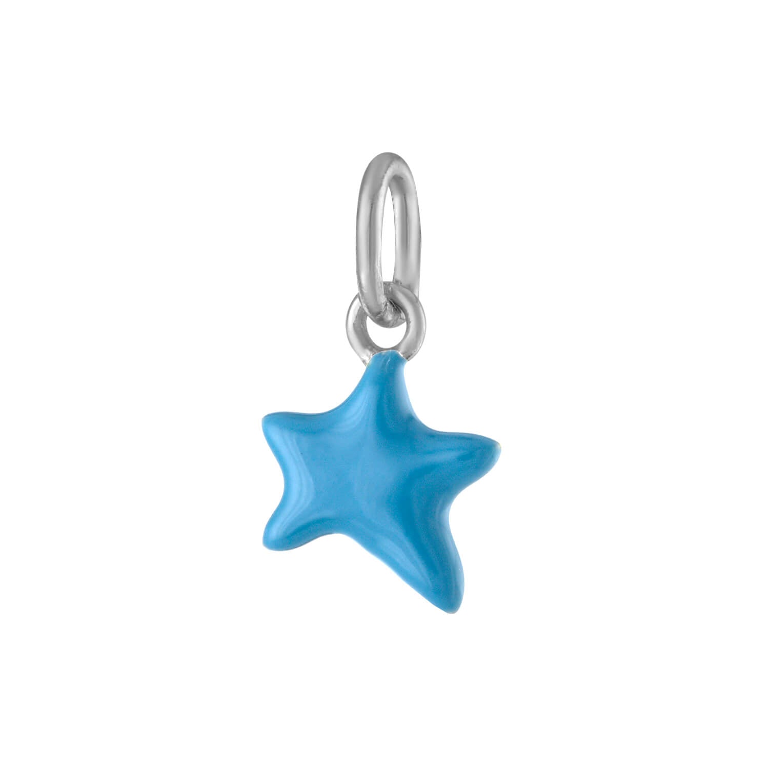 Itty Bitty Turquoise Wishing Star in Sterling Silver