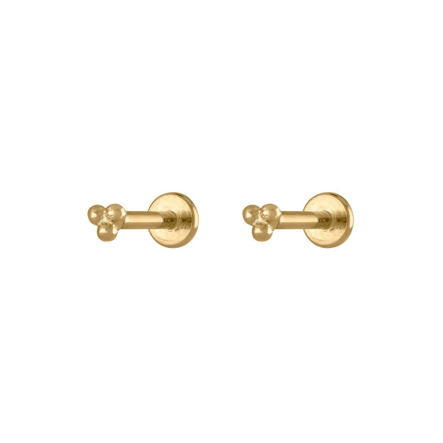 Tiny Trinity Nap Earrings