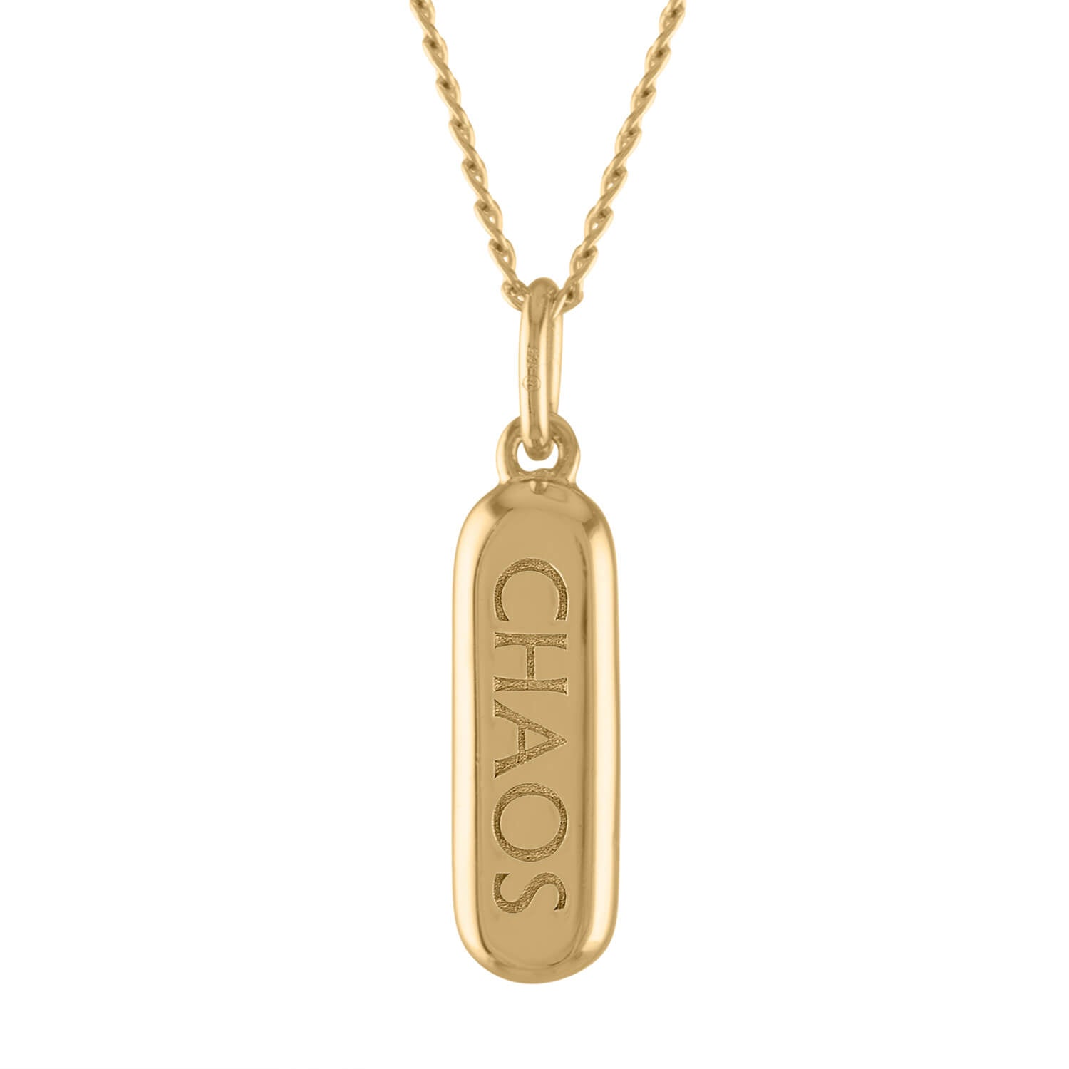 Chaos/Order Charm Necklace