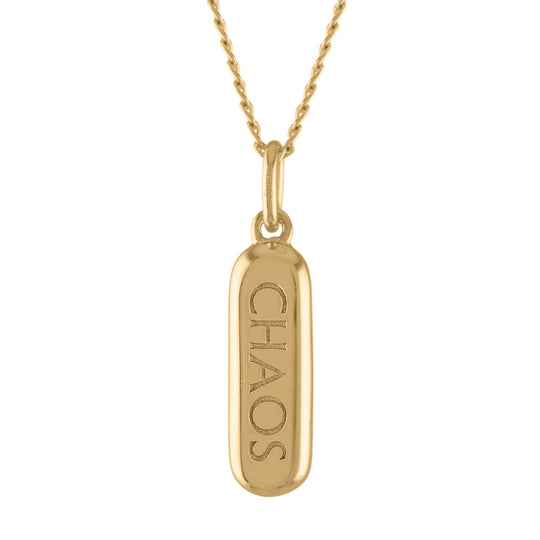 Chaos/Order Charm Necklace