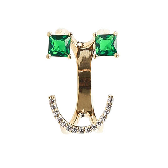 Classic Emoji Ring in Green