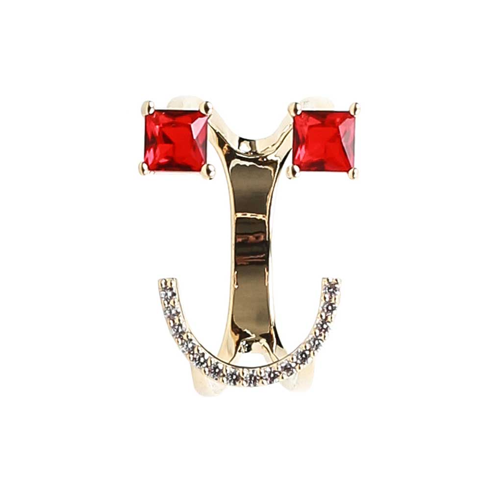 Classic Emoji Ring in Red