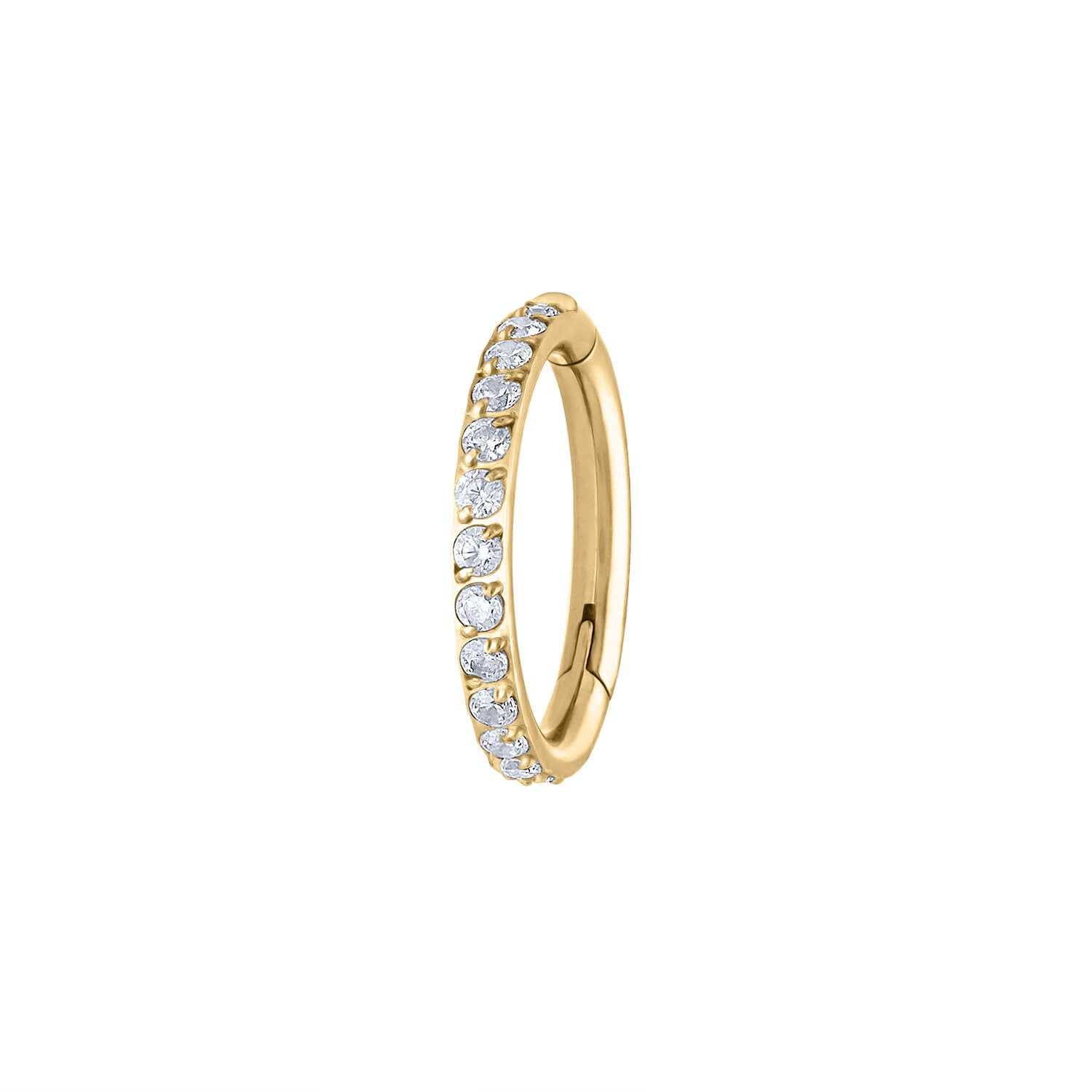 Eternity Cartilage Hoop in Gold