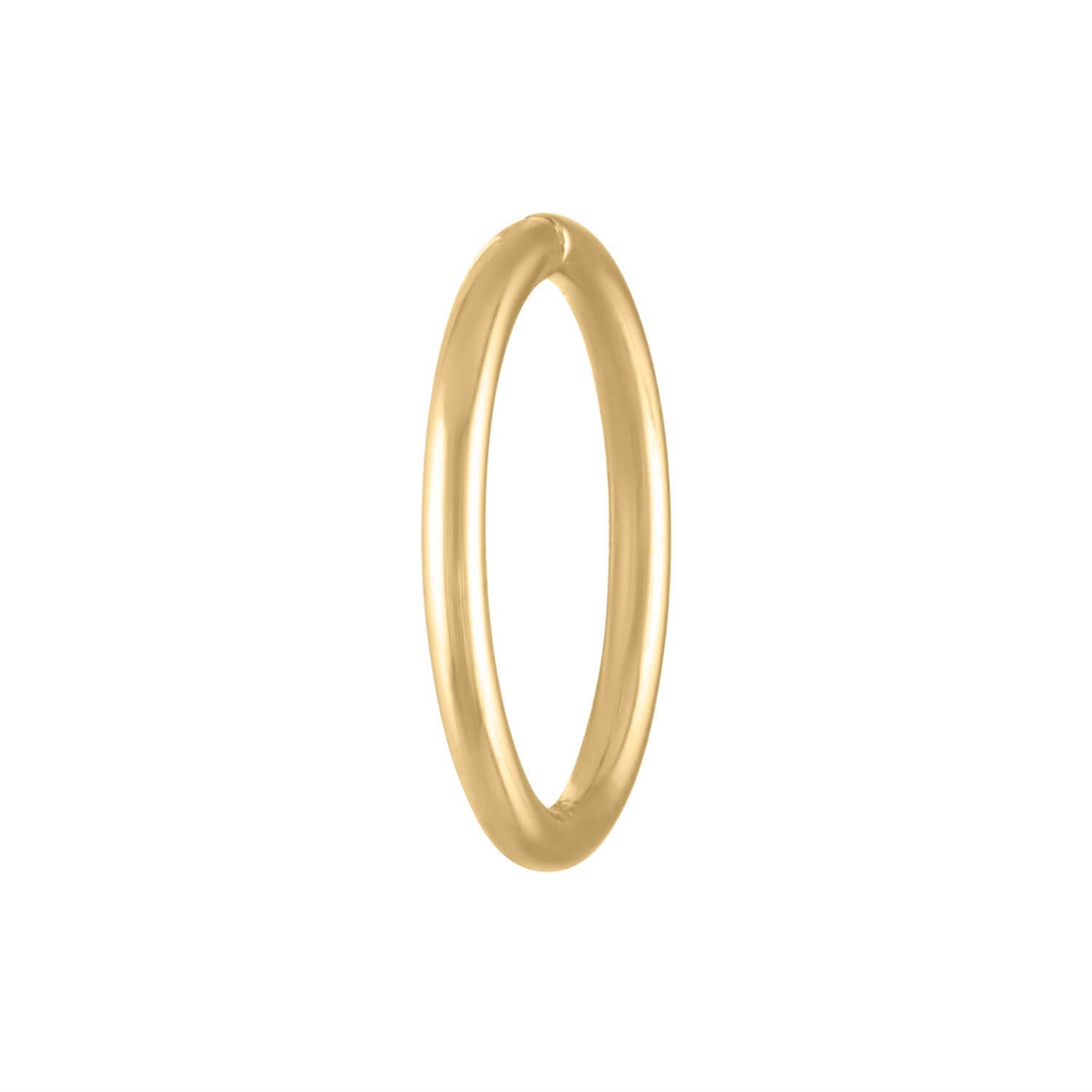 Forever Seamless Hoop in 14k Gold