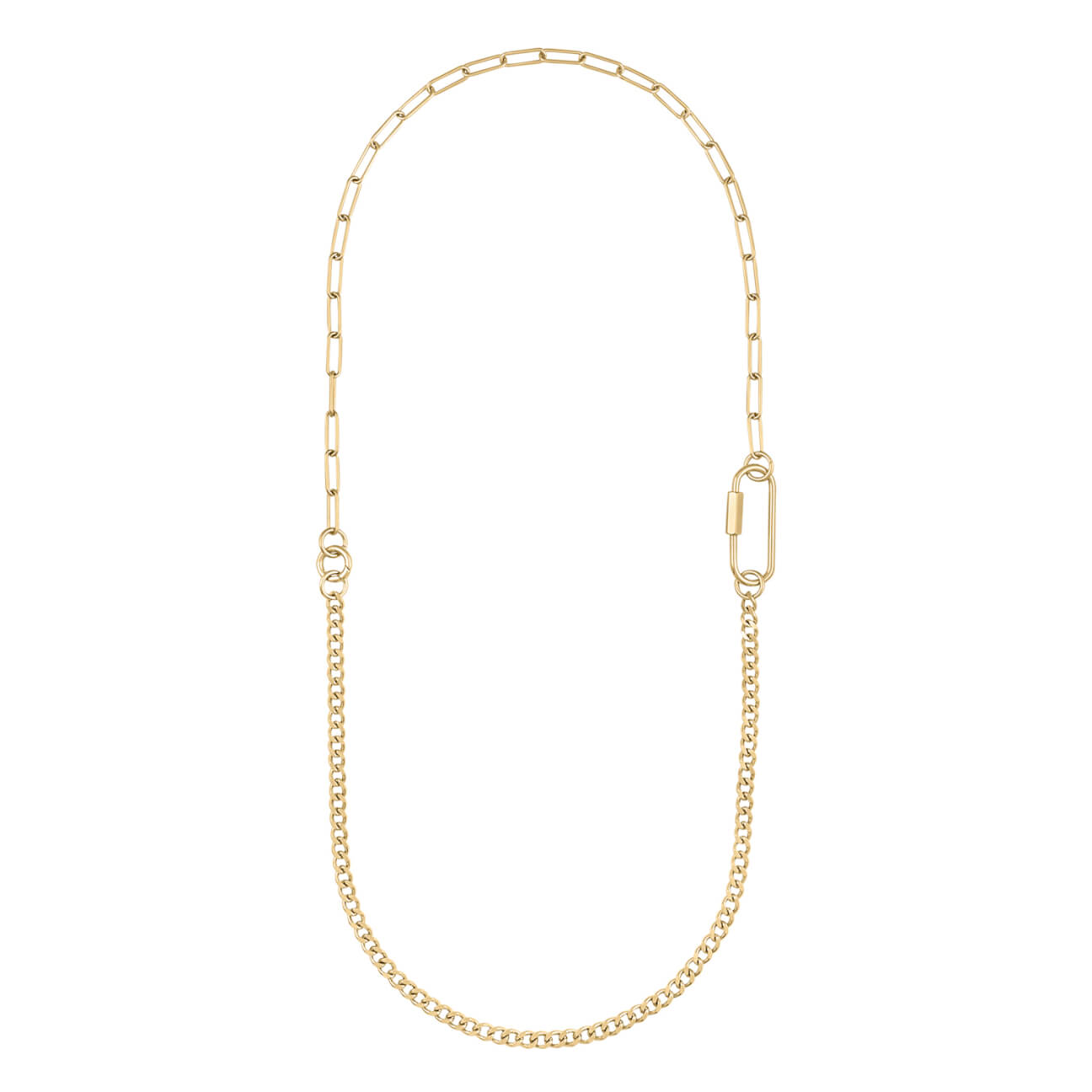 Infinite Necklace in Gold