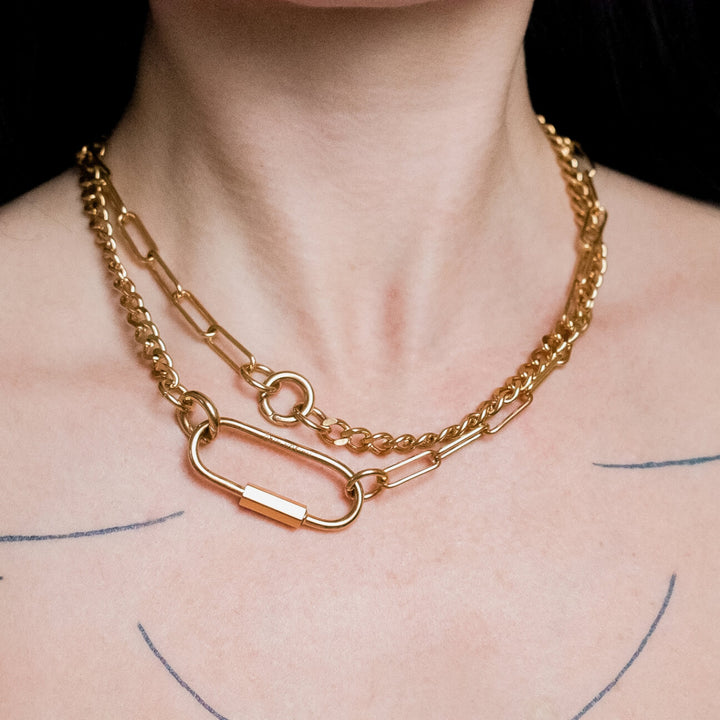 Infinite Necklace on Model