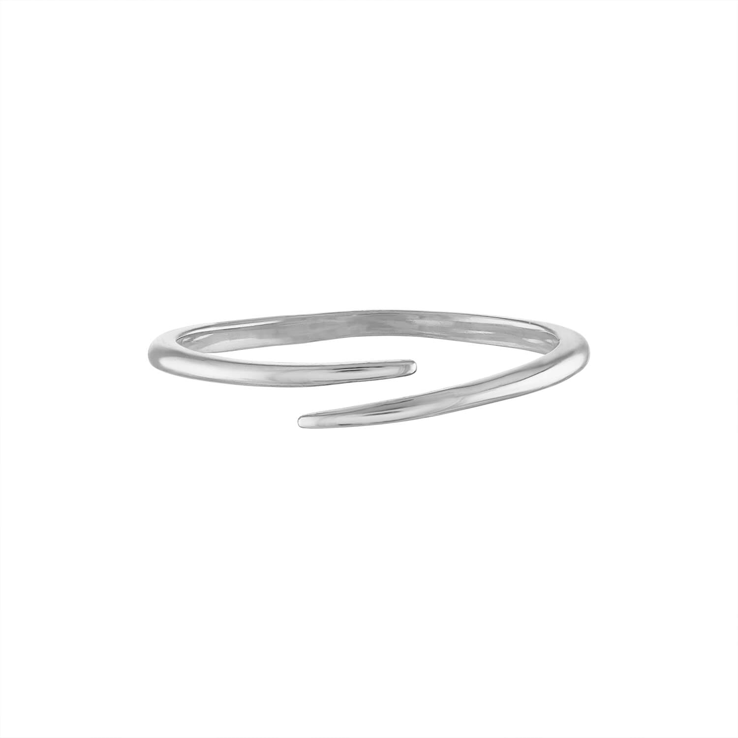 Infinite Stacking Ring in Silver