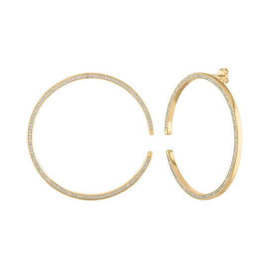 Large Celestial Illusion Hoops
