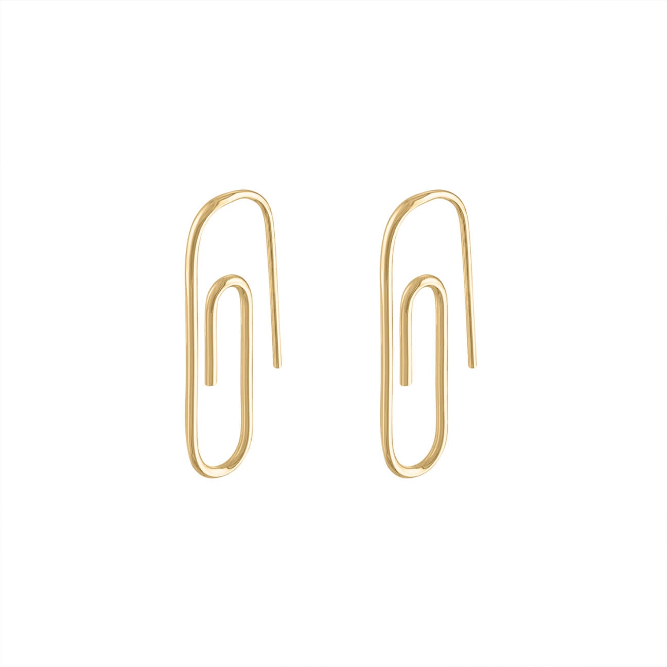 Paperclip Earrings
