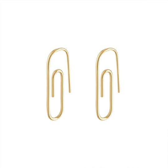 Paperclip Earrings