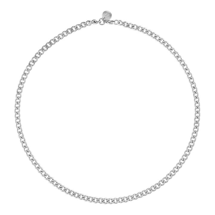 Rebel Bold Necklace in Silver
