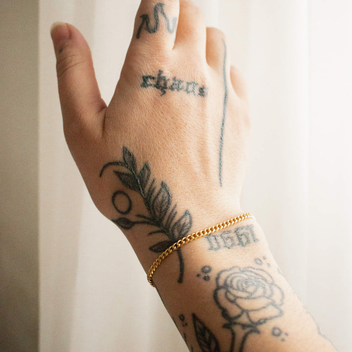 Rebel Bracelet on Model
