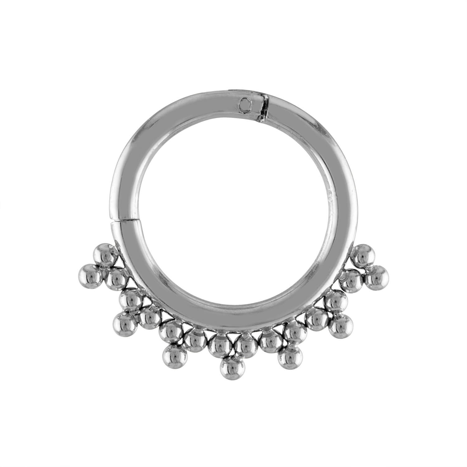 Siren Cartilage Hoop in Silver